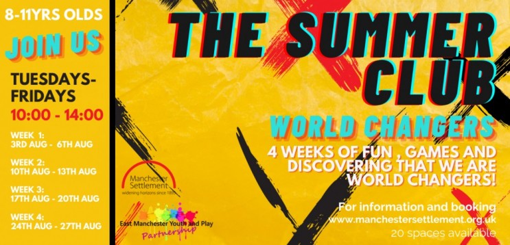 The Summer Club Poster Poster with more holiday info for The Summer Club