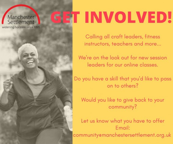 Get involved All ideas welcomed