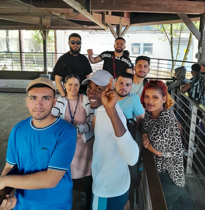 Group of young people